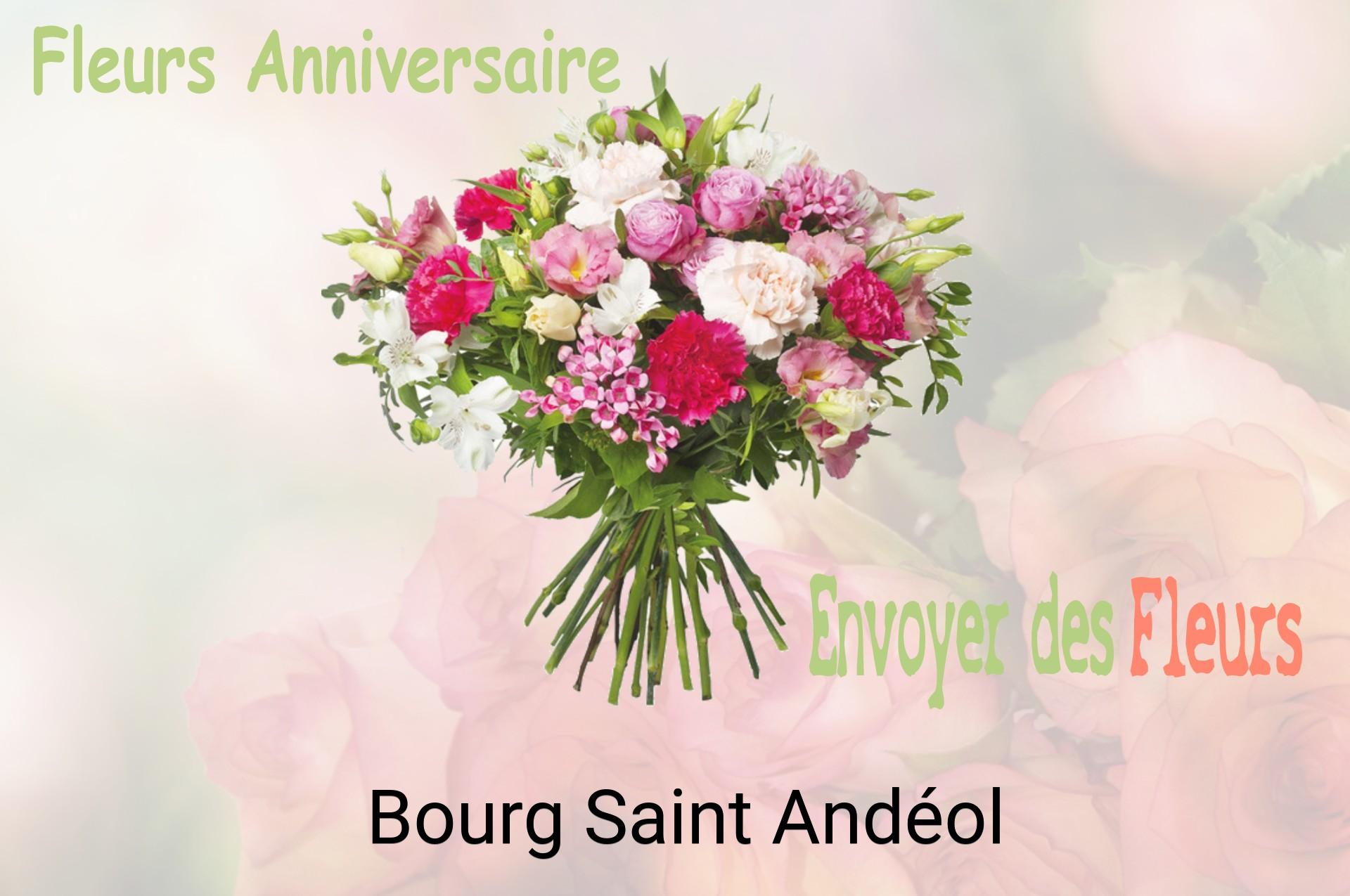 Bouquet de fleurs d’anniversaire livré à Bourg-Saint-Andéol