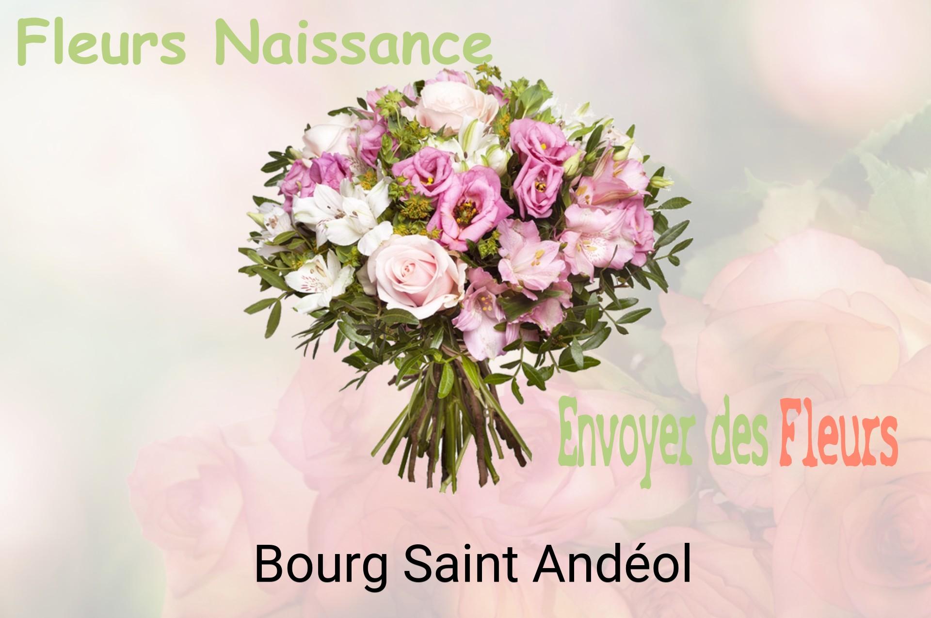 Bouquet de fleurs de naissance livré à Bourg-Saint-Andéol